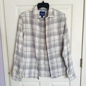 Apt 9 Grey & White Flannel